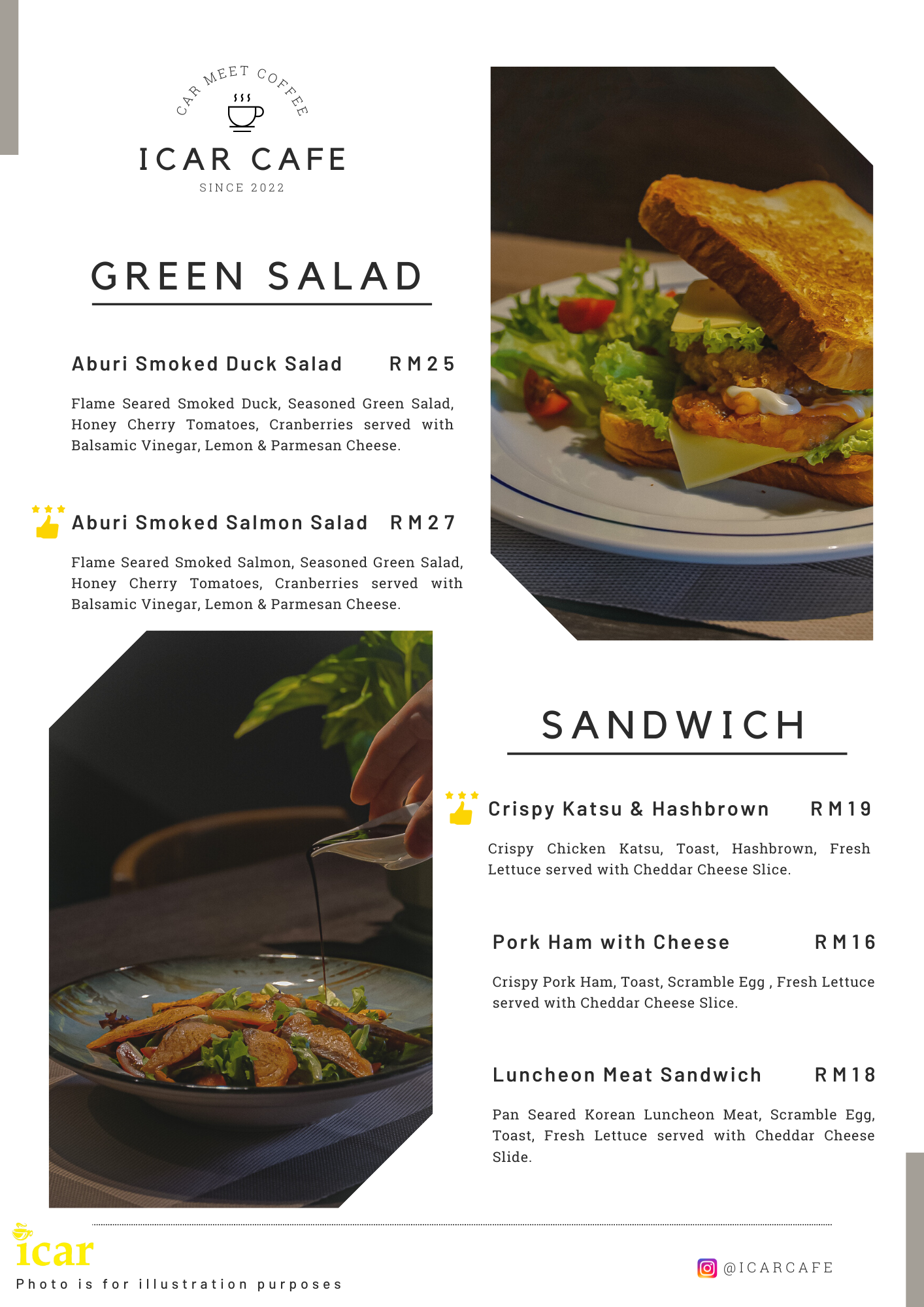 Icore Menu Menu
