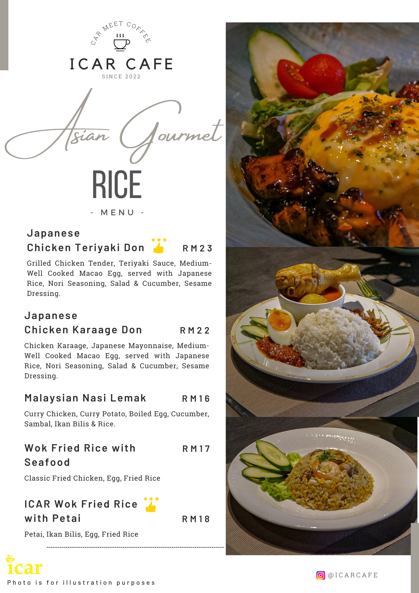 Icore Menu Menu